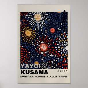 Yayoi Kusama Inspirou o Impressão de Arte Abstrato