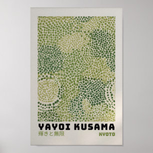 Yayoi Kusama Inspirou o Impressão de Arte Abstrato