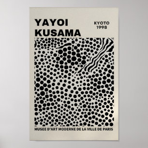 Yayoi Kusama Inspirou o Impressão de Arte Abstrato