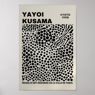 Yayoi Kusama Inspirou o Impressão de Arte Abstrato