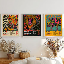 Yayoi Kusama Japanese Pop Art Animal Exhibition