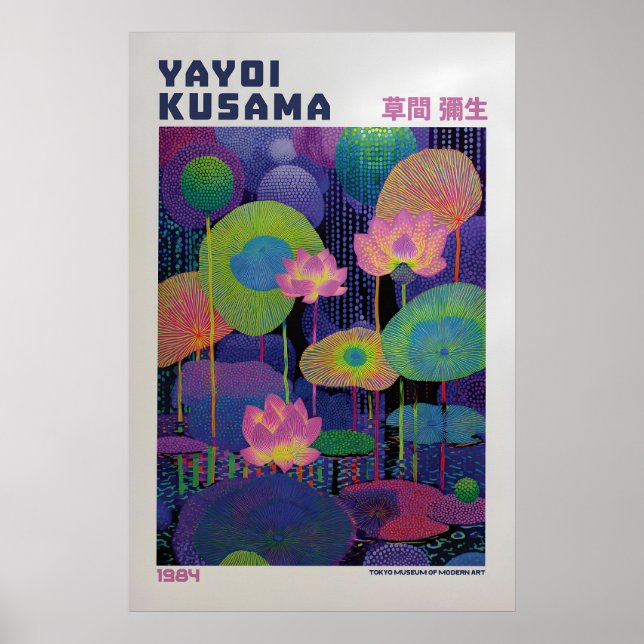 Yayoi Kusama Poster - Yayoi Kusama Inspired (Frente)