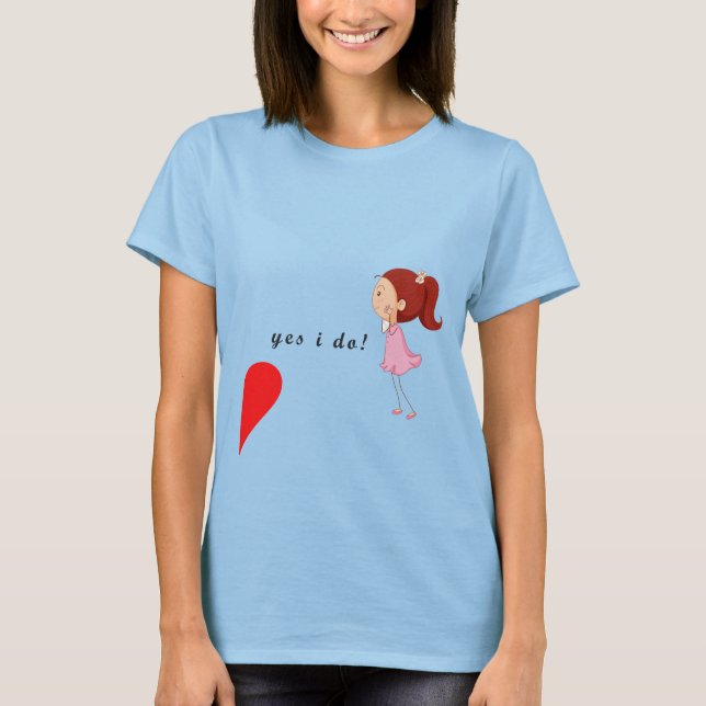Ye I Do - T-Shirt Casal (Frente)