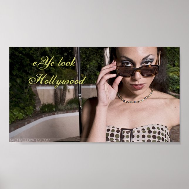 Ye Look Hollywood Poster (Frente)