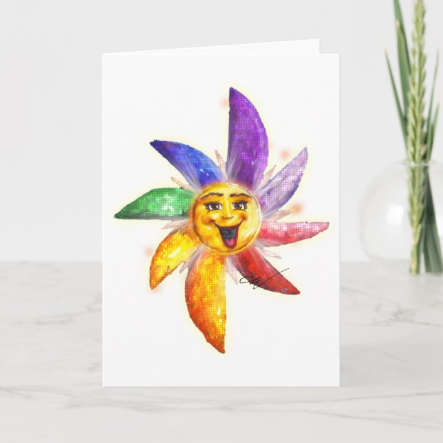 Yea, Cartão de Saudação Universo (Frente)