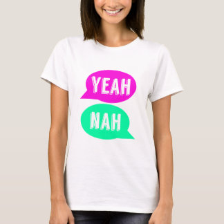 Yeah Nah t-shirt do impressão