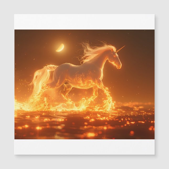 Year of the Fire Horse 2026, Magnetic Card (Frente)