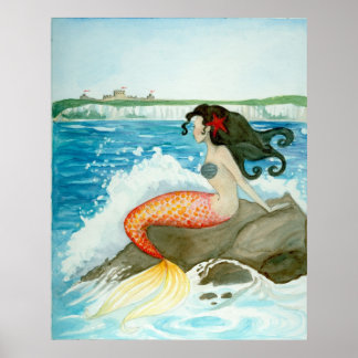 Yearning Little Mermaid ART IMPRESSÃO