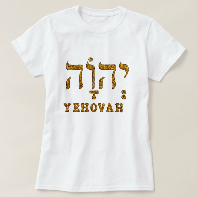 YEHOVAH, T-Shirt (Frente do Design)