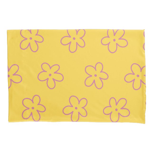 Yellow Vibrant Y2K Wildflower Bold Primavera (Frente)