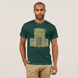 Yellow Willy Abstrato T-Shirt Clássico