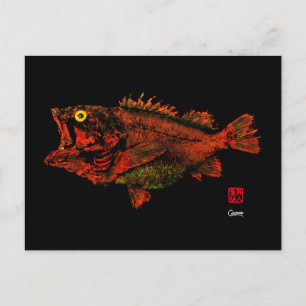 Yelloweye Rockfish - Cartão postal