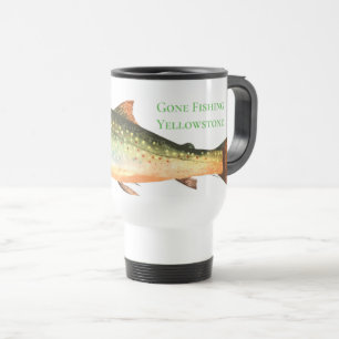 Yellowstone ido pescar a caneca de viagem