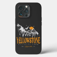Yellowstone National Park Wolf Mounates Vintage