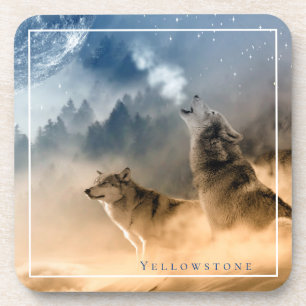 Yellowstone Plastic Porta copos — Os Lobos