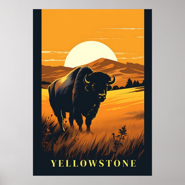 Yellowstone Poster Art (Frente)