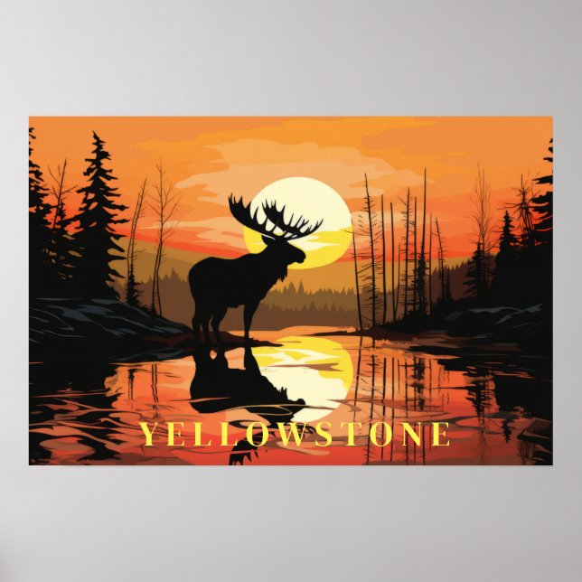 Yellowstone Poster Art (Frente)