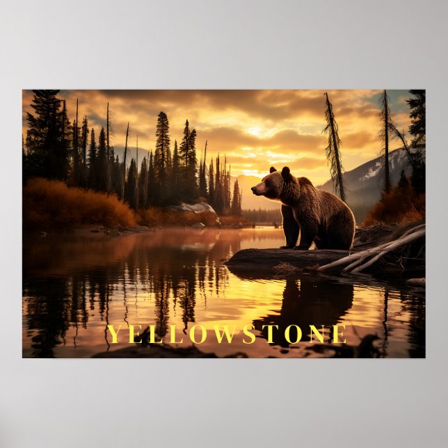 Yellowstone Poster Art (Frente)