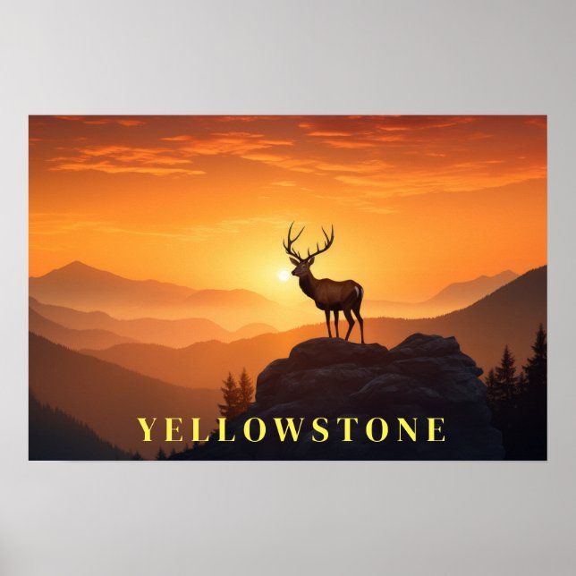 Yellowstone Poster Art (Frente)