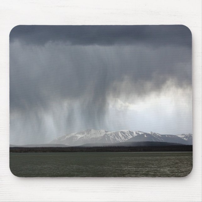 Yellowstone Rainy Day Mousepad (Frente)