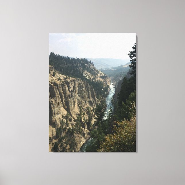Yellowstone River Canvas Print (Frente)
