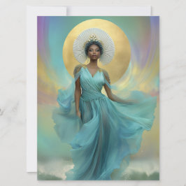 Yemoja: Cartão de Meditação de Deusa Altar