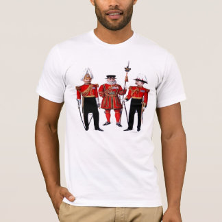 Yeoman da torre de guarda do t-shirt de Londres