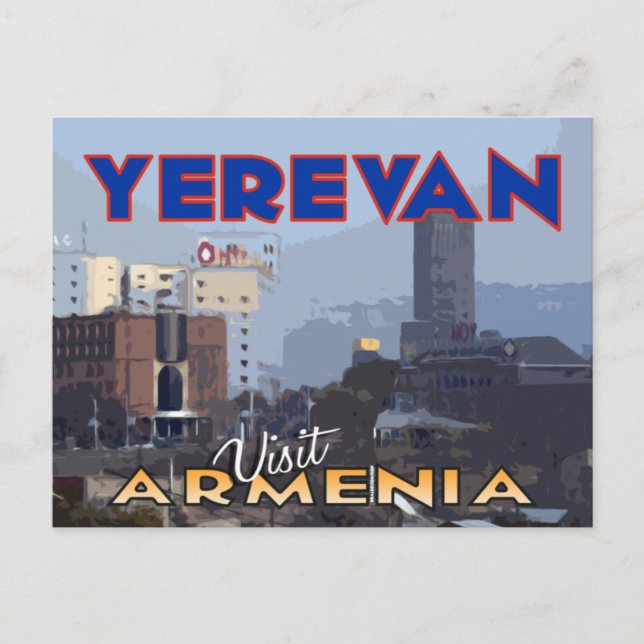 Yerevan, Visite o cartão postal da Armênia (Frente)