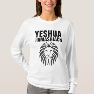 YESHUA HAMASHIACH, Jesus, as t-shirts do leão