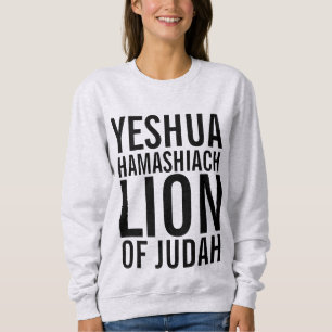 YESHUA HAMASHIACH, LÍÃO DE T-shirts JUDAH