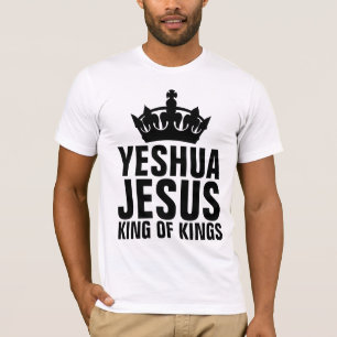YESHUA JESUS KING OF KINGS, T-Shirts cristãs