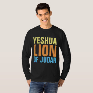 YESHUA (JESUS) LION OF JUDAH t-shirts