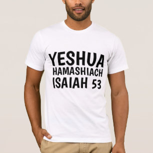 YESHUA JESUS MESSIAH T-shirts, T-shirt messiânico