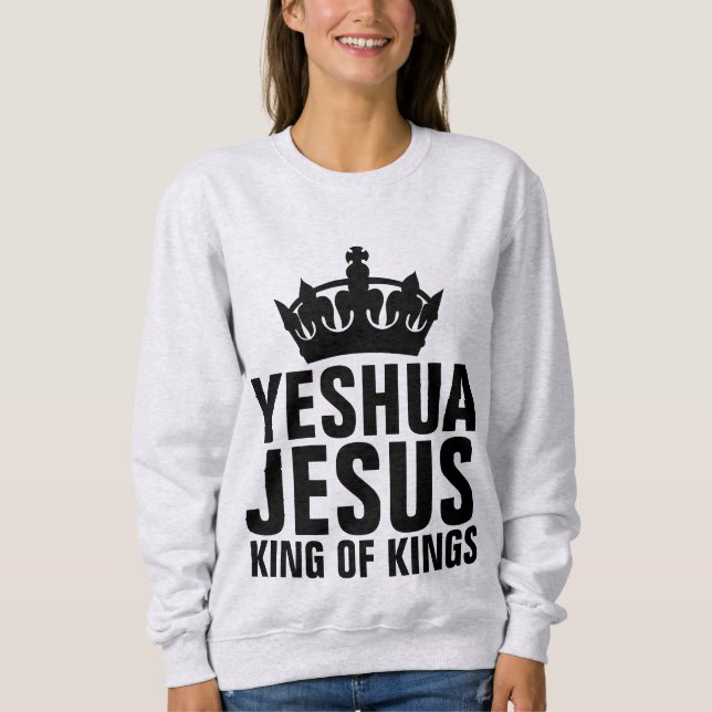 YESHUA JESUS REI DE KINGS T-Shirts (Frente)