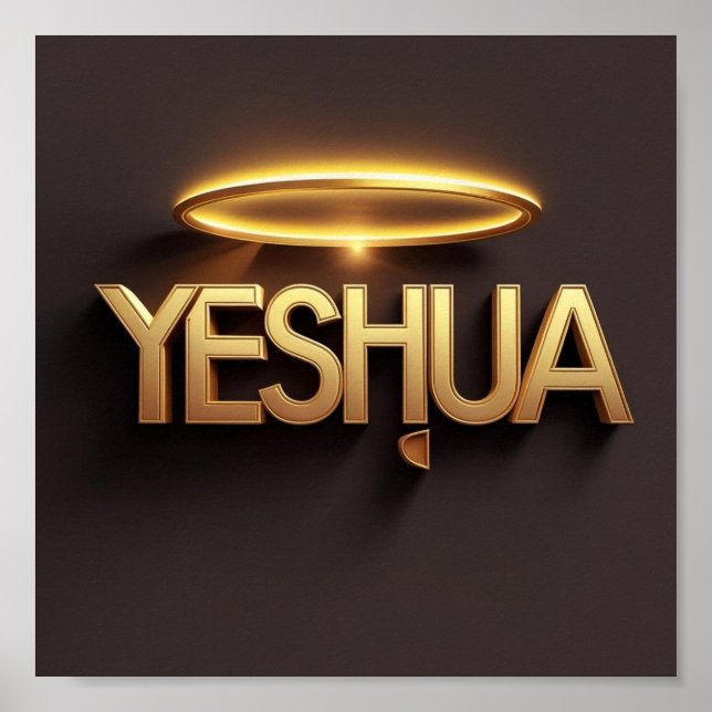 Yeshua Wall Poster | Ai design (Frente)