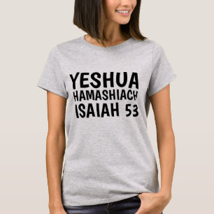 YESHUSA JESUS MESSIAH T-shirts, T-shirt messiânico