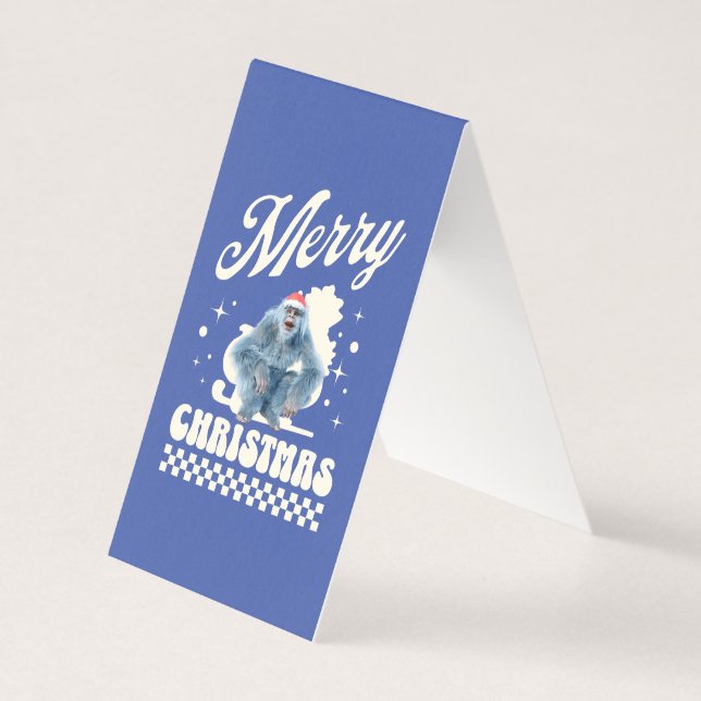 Yeti Divertido - Feliz Natal (Frente)