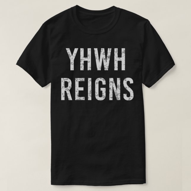 YHWH reina para Camisetas em Tings YHWH reina pull (Frente do Design)