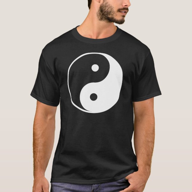 Yin e Yang Futebol T-Shirt (Frente)