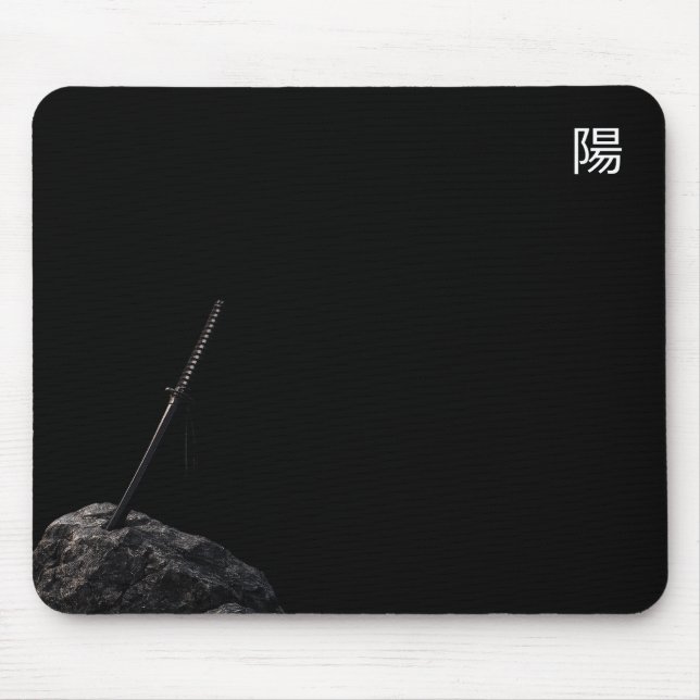 Yin Katana Mousepad (Frente)