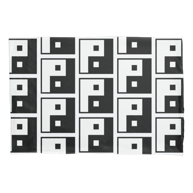 Yin Yang ao quadrado (Frente-Esquerda)