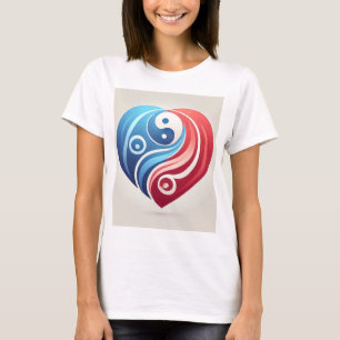 Yin Yang Heart - Harmonia no Amor - Camisa Gráfica