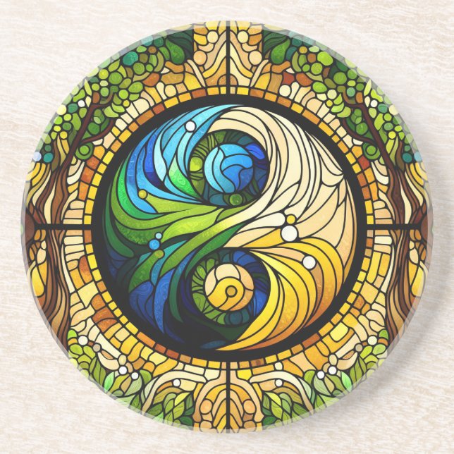 Yin Yang Porta copos (Frente)