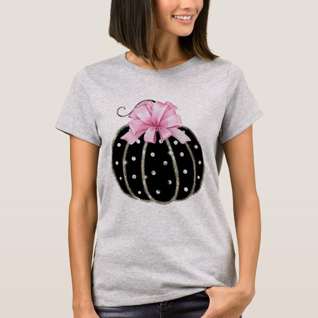 Yin Yang Pumpkin T-Shirt (Frente)