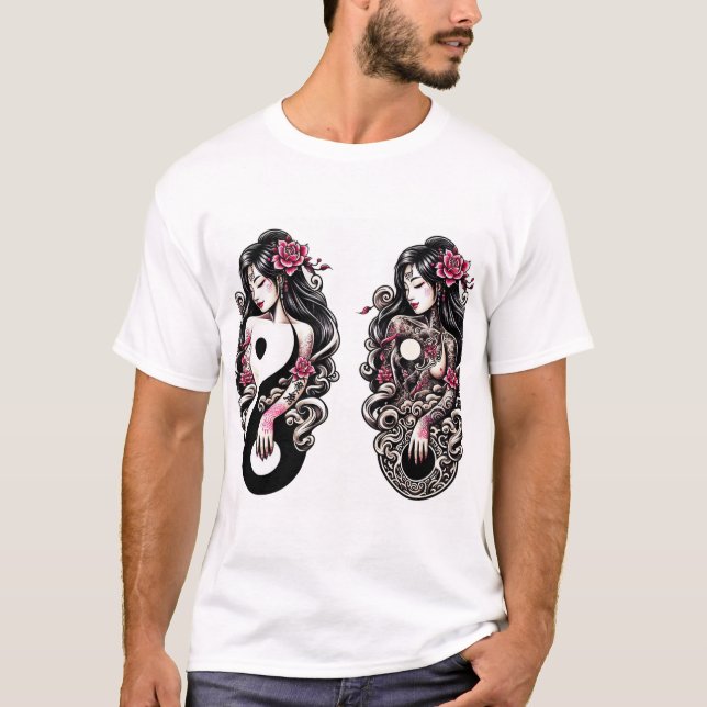 Yin Yang T-shirt (Frente)