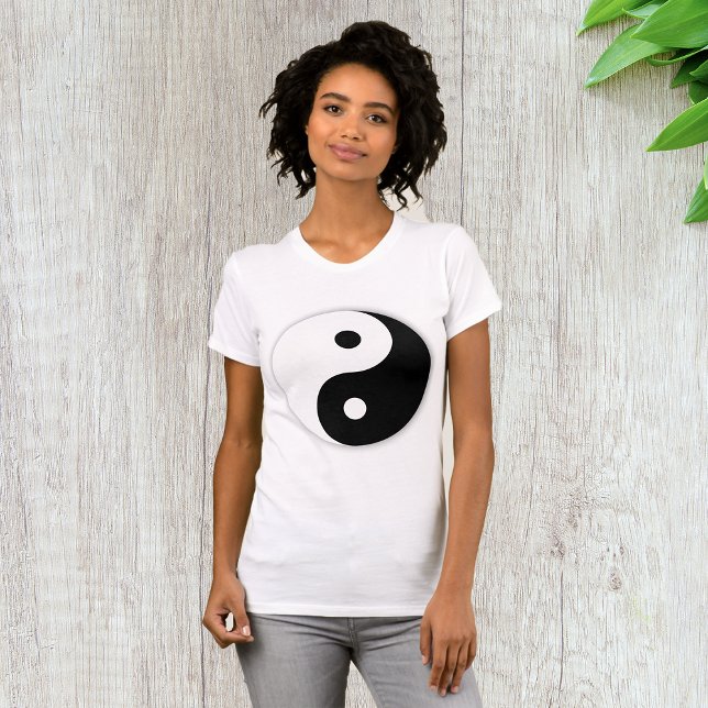 Yin Yang Womens T-Shirt (Criador carregado)