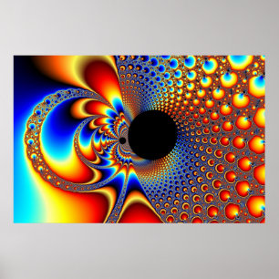 YinYang BigBang - Poster Fractal