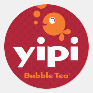Yipi 3'' adesivo redondo