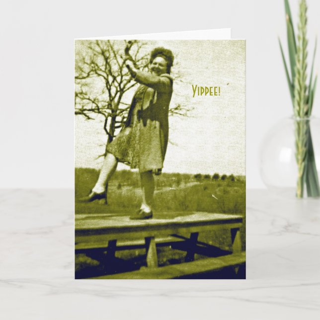 Yippee! Cartão (Frente)