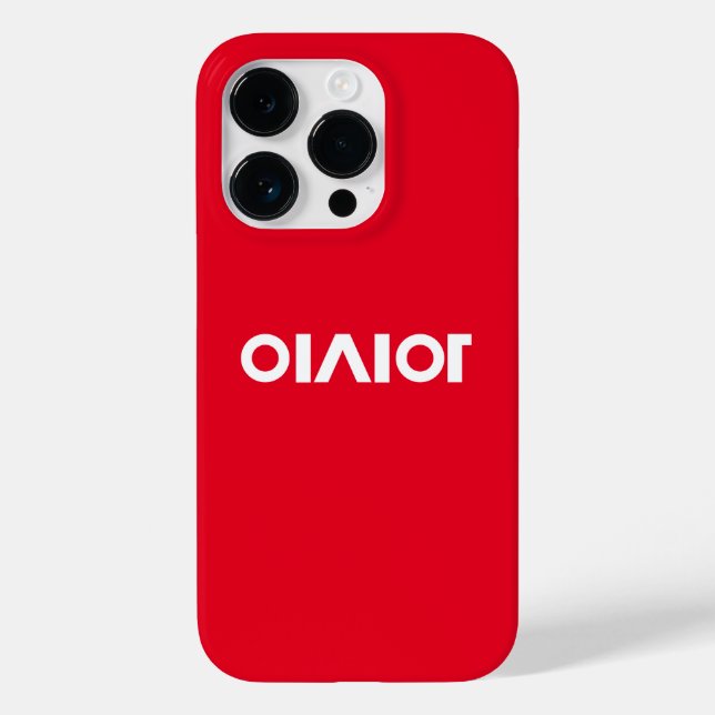 Yisia 이 시 아 iPhone / iPad case Red (Verso)